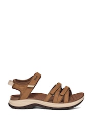 Teva Brown Tirra Sport Leather Sandals - Image 1 of 1