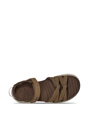 Teva Brown Tirra Sport Leather Sandals - Image 5 of 6
