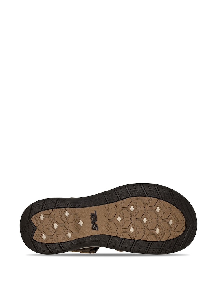 Teva Brown Tirra Sport Leather Sandals - Image 6 of 6