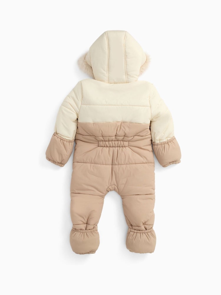 MORI Supersoft Cosy Zip-Up Lined Snowsuit - Image 2 of 5