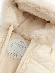 MORI Supersoft Cosy Zip-Up Lined Snowsuit - Image 3 of 5