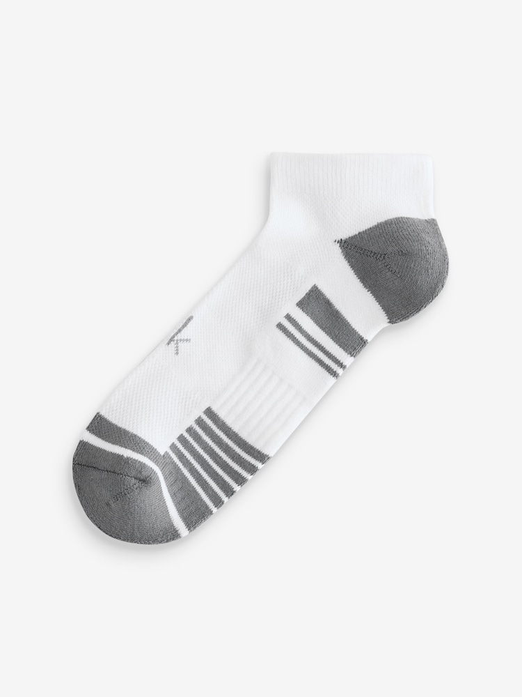 Calvin Klein Golf Tech Black Trainers Socks 3 Pack - Image 2 of 4 Calvin Klein Golf Tech Black Trainers Socks 3 Pack - Image 2 of 4