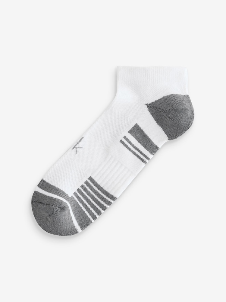 Calvin Klein Golf Tech Black Trainers Socks 3 Pack - Image 4 of 4 Calvin Klein Golf Tech Black Trainers Socks 3 Pack - Image 4 of 4