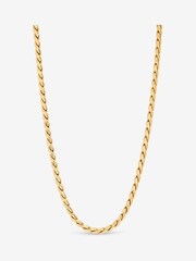 Jon Richard Gold Plated Twist Chain Necklace - Image 1 of 2