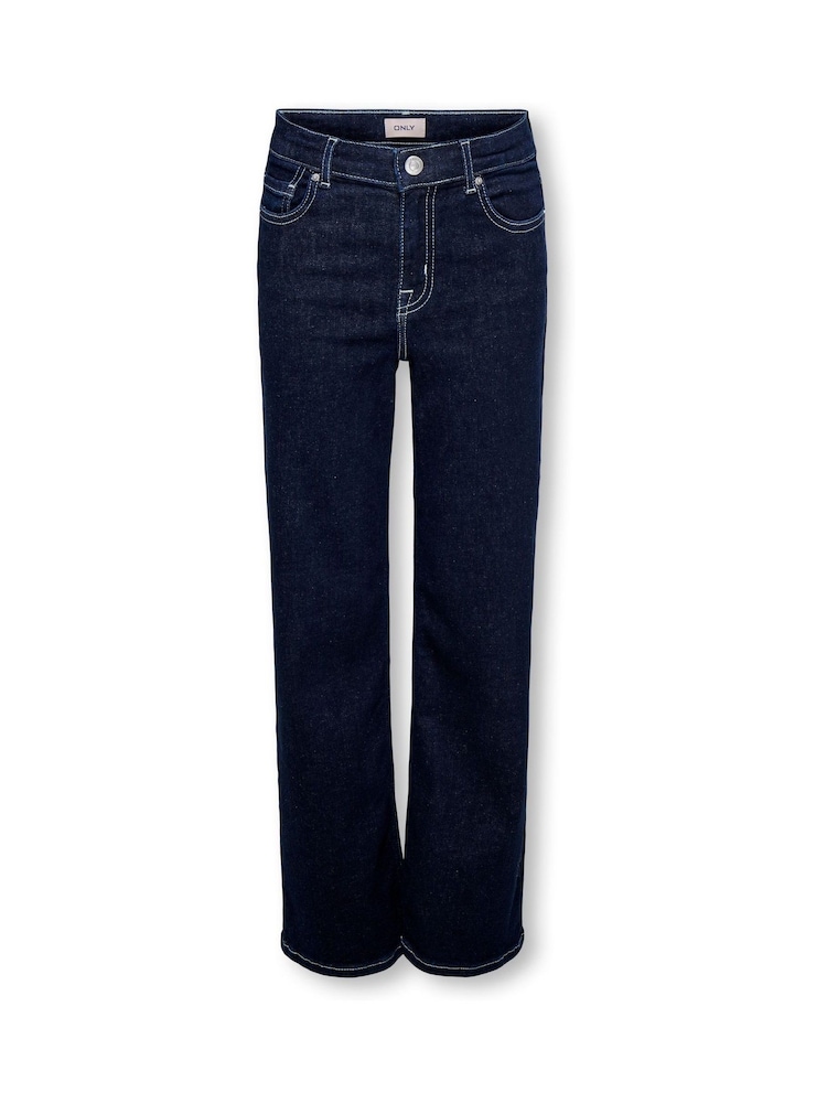 ONLY KIDS Blue Wide Leg Jeans - Image 1 of 3 ONLY KIDS Blue Wide Leg Jeans - Image 1 of 3
