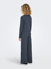 ONLY KIDS Blue T-Shirt & Wide Leg Trousers Set - Bild 2 von 5