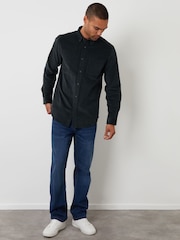 Threadbare Blue Corduroy Shirt - Image 3 of 4