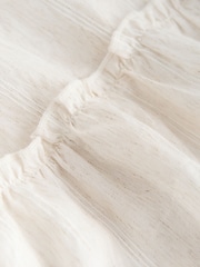 Ecru Crochet Waist Tiered Maxi Skirt - Image 2 of 3