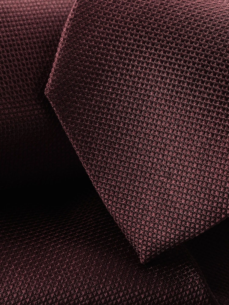 Charles Tyrwhitt Red Silk Tie - Image 1 of 2