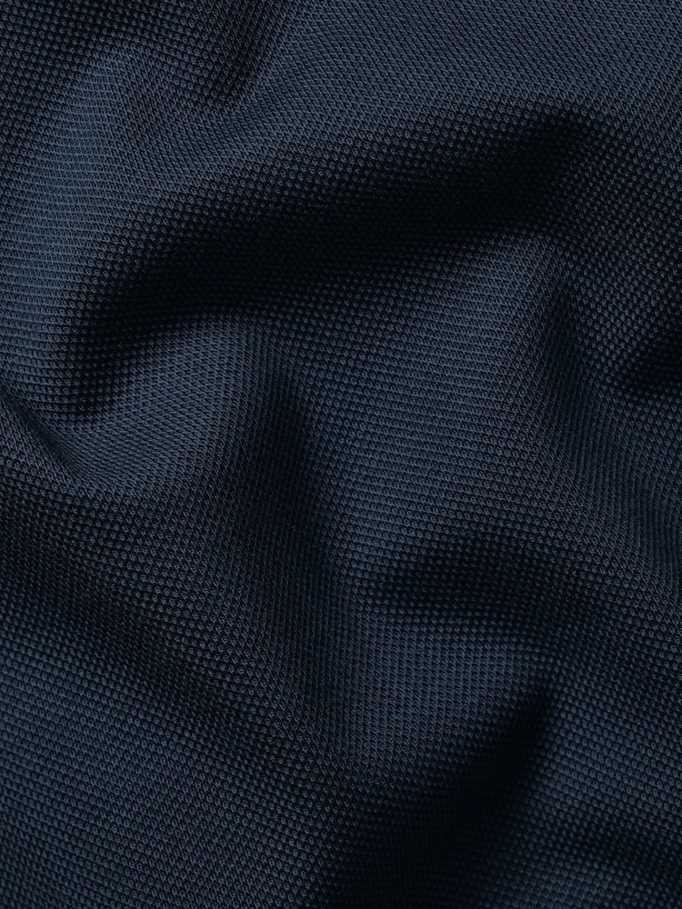 Charles Tyrwhitt Blue Teal Solid Short Sleeve Cotton Stretch Pique Polo Shirt - Image 4 of 4 Charles Tyrwhitt Blue Teal Solid Short Sleeve Cotton Stretch Pique Polo Shirt - Image 4 of 4