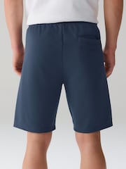 Navy Slim Fit Zip Pocket Jersey Shorts - Image 3 of 8