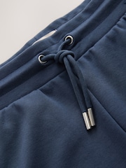 Navy Slim Fit Zip Pocket Jersey Shorts - Image 7 of 8