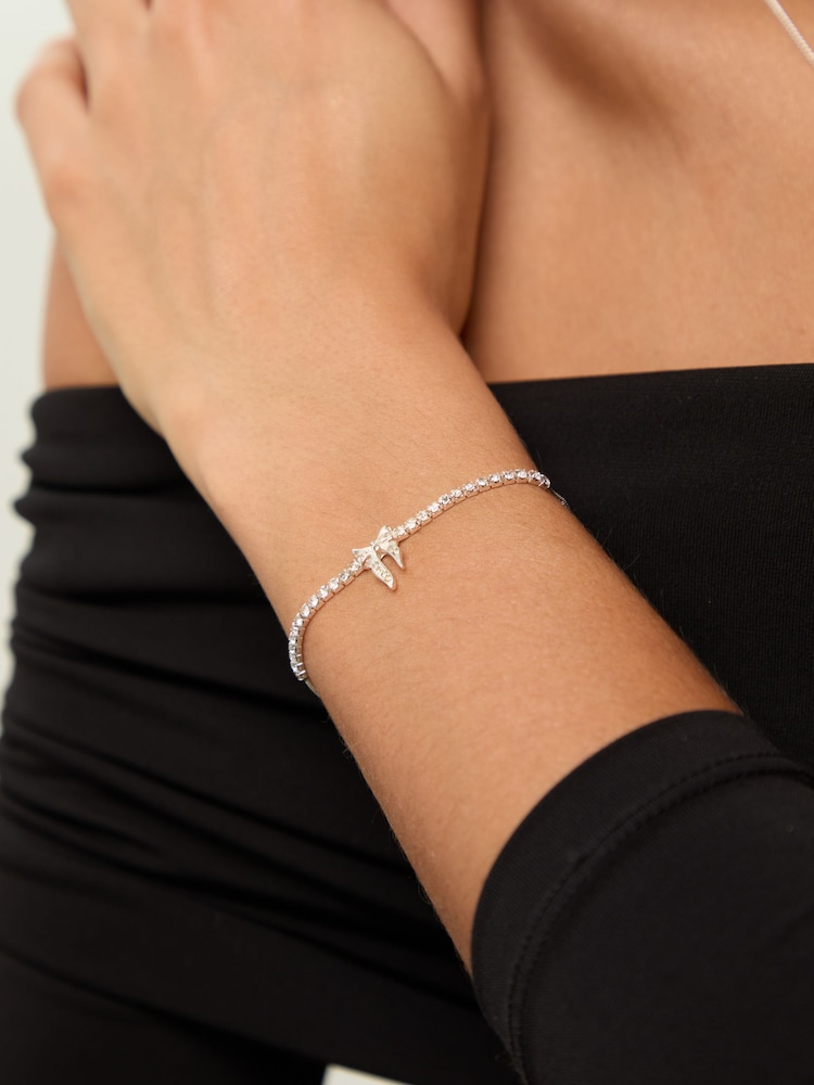 Jon Richard Silver Pave Bow Trio Set Gift Box - Image 5 of 5 Jon Richard Silver Pave Bow Trio Set Gift Box - Image 5 of 5