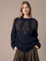 BOTANICAL FAIR ISLE JUMPER - Image 2 of 10