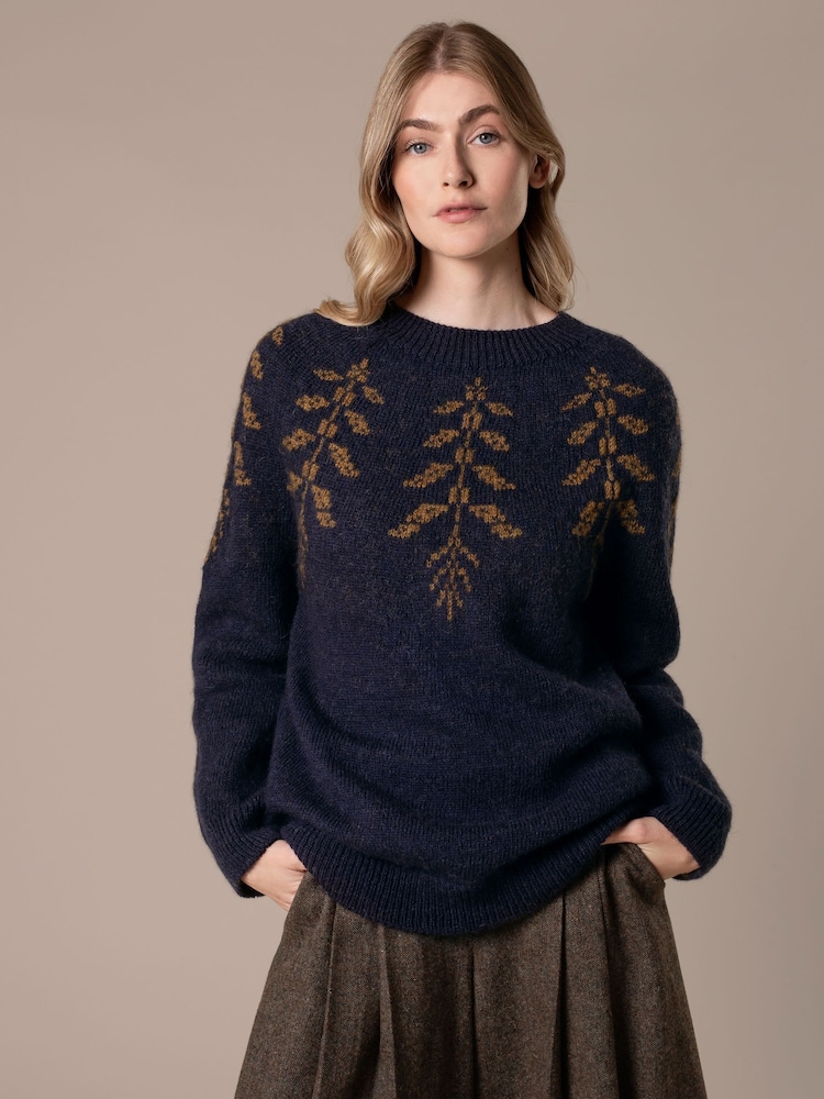 BOTANICAL FAIR ISLE JUMPER - Image 2 of 10