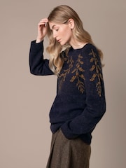 BOTANICAL FAIR ISLE JUMPER - Image 4 of 10