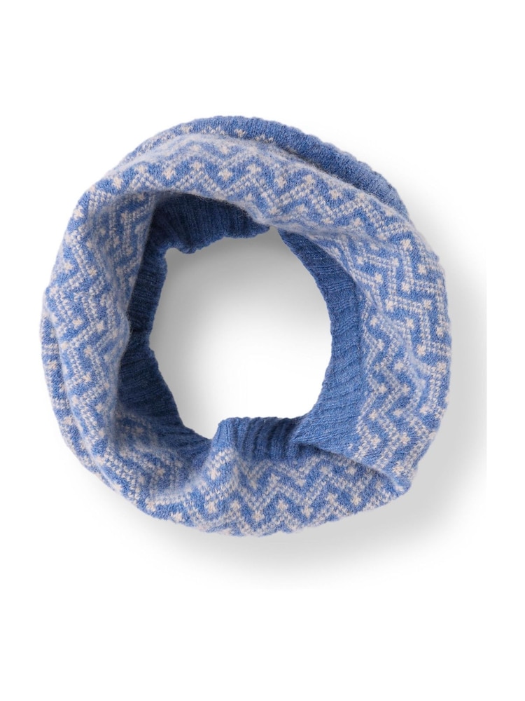 Lambs Ripple Fair Isle Scarves - Image 1 of 3 Lambs Ripple Fair Isle Scarves - Image 1 of 3