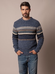 Celtic & Co. Blue Statement Donegal Jumper - Image 3 of 6