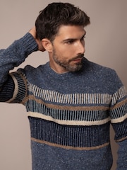 Celtic & Co. Blue Statement Donegal Jumper - Image 4 of 6