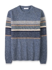 Celtic & Co. Blue Statement Donegal Jumper - Image 5 of 6