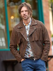 Joe Browns Brown Vintage Suede Jacket - Image 1 of 8
