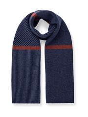 MEN'S LAMBSWOOL CHEVRON SCARF - Image 1 of 2