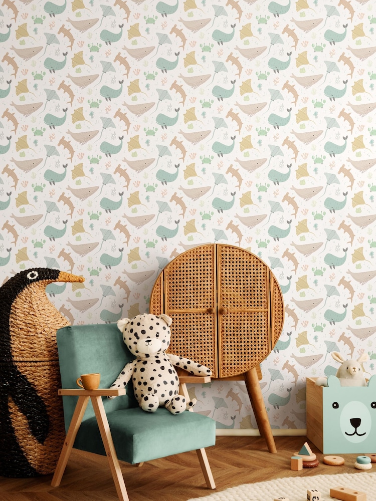 Hoopla Walls Natural Ocean Adventure 10m Wallpaper - Image 1 of 2