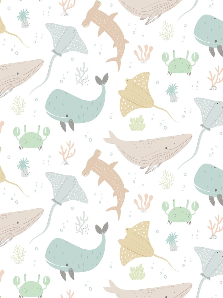 Hoopla Walls Natural Ocean Adventure 10m Wallpaper - Image 2 of 2 Hoopla Walls Natural Ocean Adventure 10m Wallpaper - Image 2 of 2