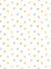 Hoopla Walls Natural Dotty 10m Wallpaper - Image 2 of 2