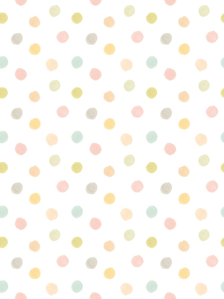 Hoopla Walls Natural Dotty 10m Wallpaper - Image 2 of 2