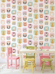 Hoopla Walls Pink Picture Perfect 10m Wallpaper - Image 1 of 2