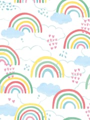 Hoopla Walls Pink Rainbow Love 10m Wallpaper - Image 2 of 2
