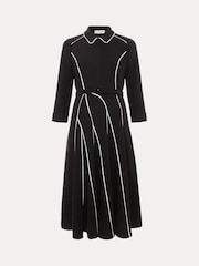 Phase Eight Black Tilly Piped Dress - Image 7 of 7