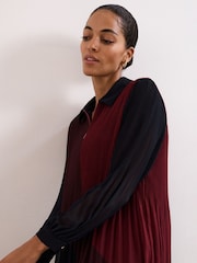 Phase Eight Red Ella Dress - Image 4 of 7