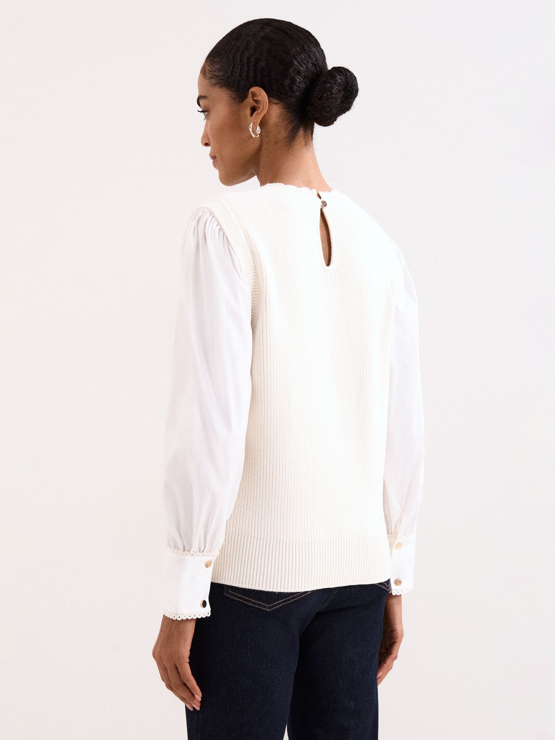 Buy Phase Eight White Fleur Shirt Tank Top from Next USA