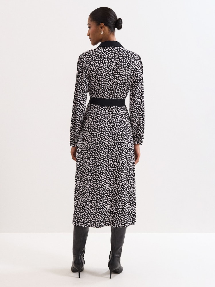 Phase Eight Black Florence Shirt Dress - Image 2 of 7