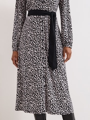 Phase Eight Black Florence Shirt Dress - Image 6 of 7