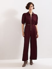 Phase Eight Red Petite Candice Jumpsuit - Image 1 of 7