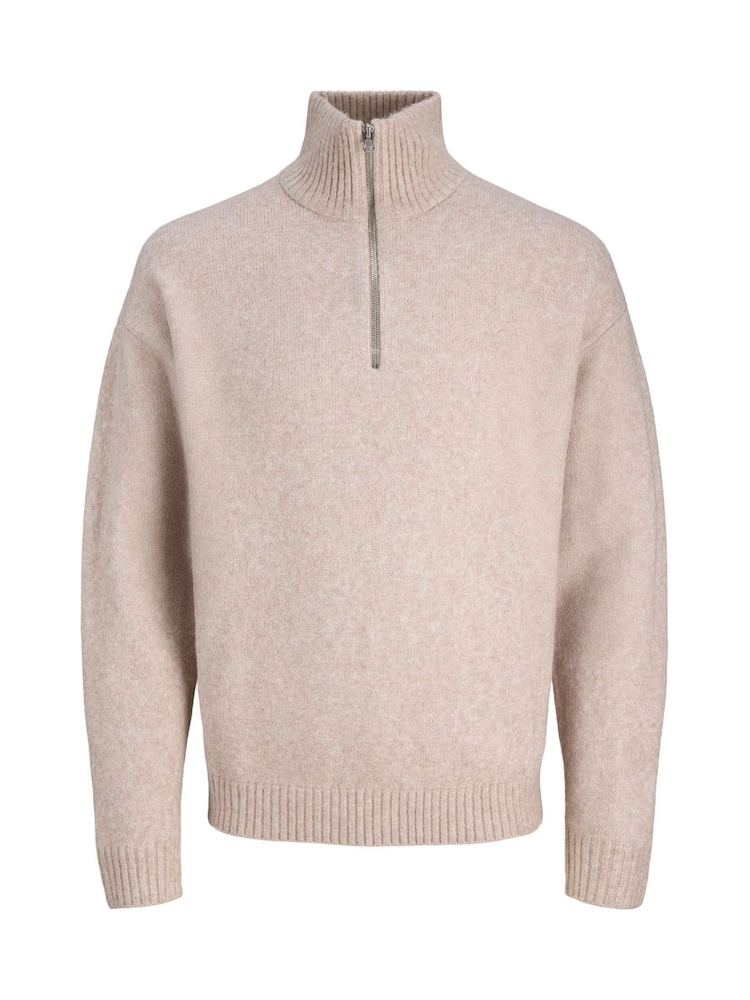 JACK & JONES Half Zip High Neck Jumper - Bild 1 von 4