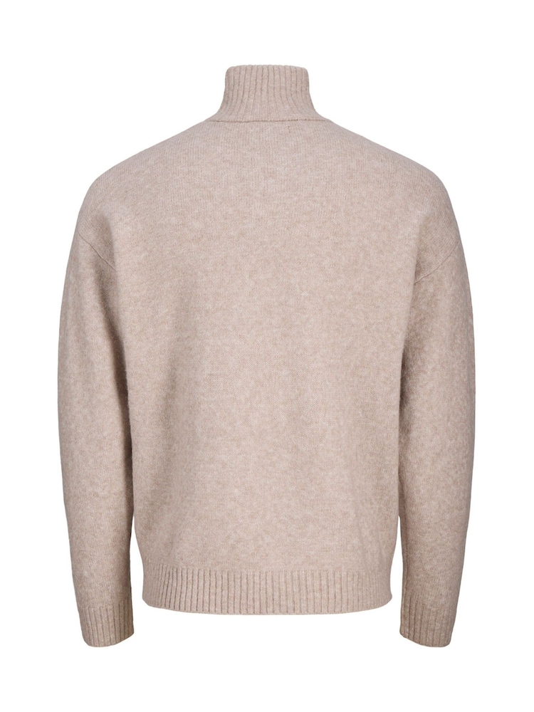 JACK & JONES Half Zip High Neck Jumper - Bild 2 von 4