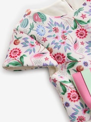 Cath Kidston Pink/Cream Stripe Scuba Bow Dress (3mths-7yrs) - Image 5 of 5