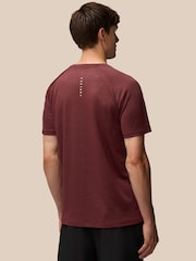 Castore Plum Purple Adapt Printed T-Shirt - Image 1 of 3