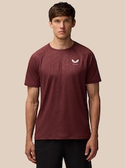 Castore Plum Purple Adapt Printed T-Shirt - Image 2 of 3