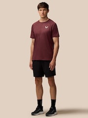 Castore Plum Purple Adapt Printed T-Shirt - Image 3 of 3