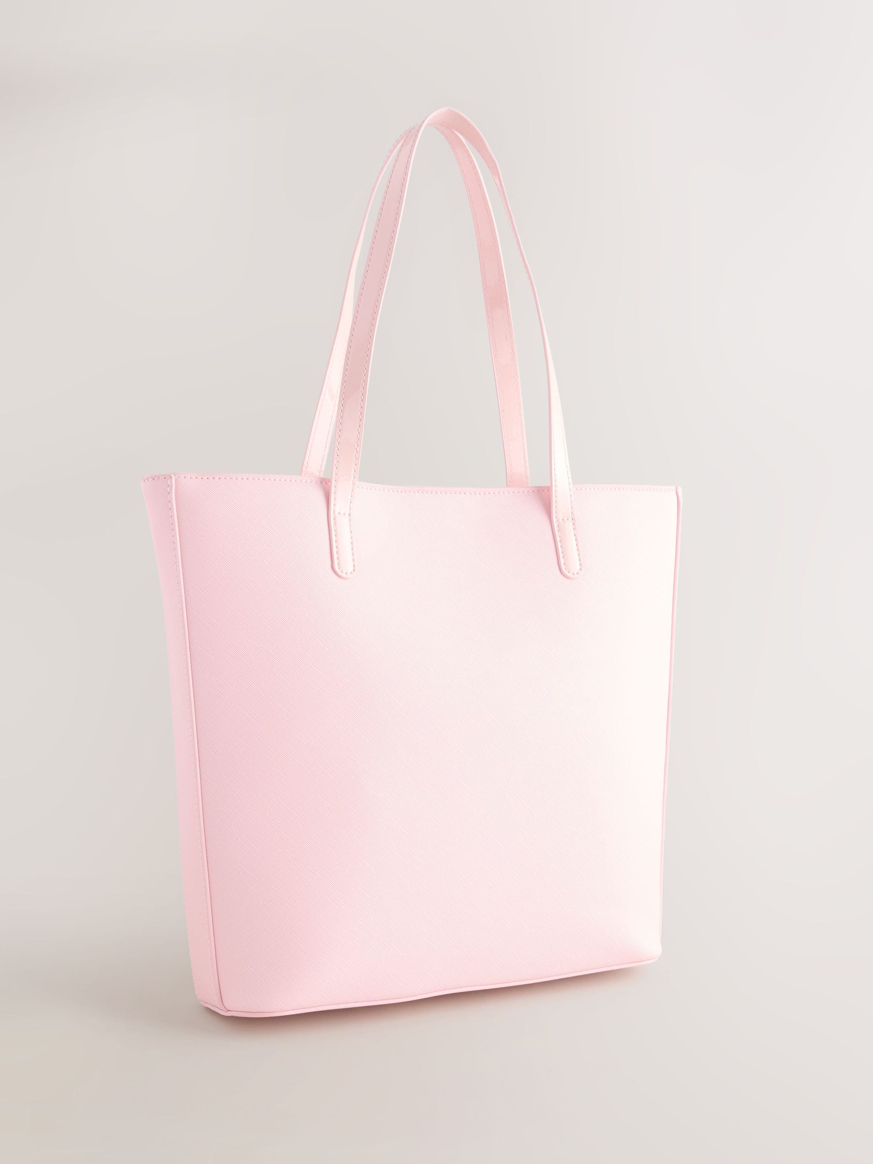Buy Baker by ted Baker Pink Childrens Embossed PU tote Bag from