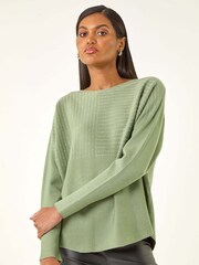 Roman Embellished Stripe Knit Jumper - Imagem 3 de 5