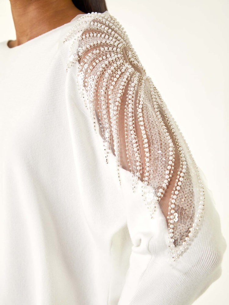 Roman Embellished Knit Jumper - Imagem 5 de 5