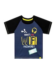 Harry Bear Blue Short Sleeve Wifi Pyjamas - Image 2 of 5