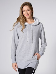 Gris - Sudadera larga con capucha de Pineapple - Imagen 1 de 4