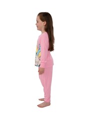 Character Pink The Smurfs Girls Long Sleeve Pyjamas - Image 9 of 12